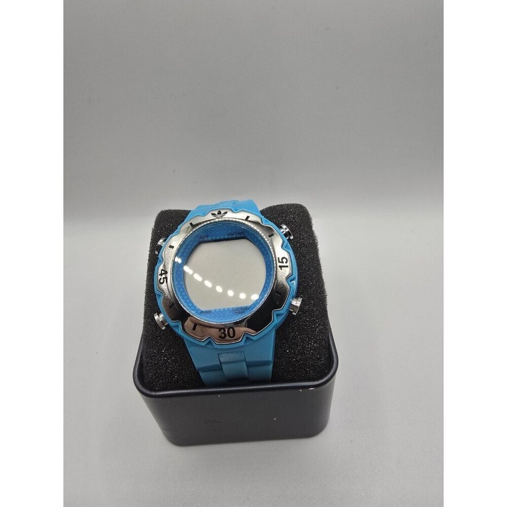 Adidas Adh6035 Wooster Women's Sport Digital Chronograph Blue- Needs Battery